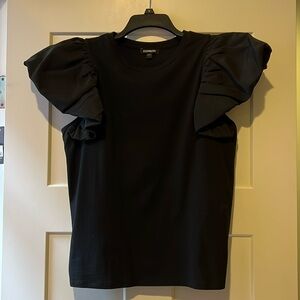 Size large puff sleeve Express shirt
